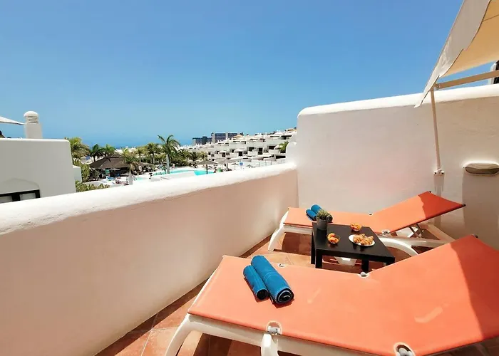Adejeparadise25-b Duplex Views And Heatedpool Appartement Costa Adeje (Tenerife)